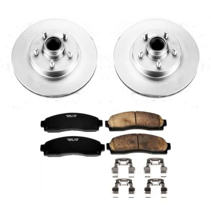 PowerStop — Power Stop 03-09 Ford Ranger Front Z17 Evolution Geomet Coated Brake Kit - view 1