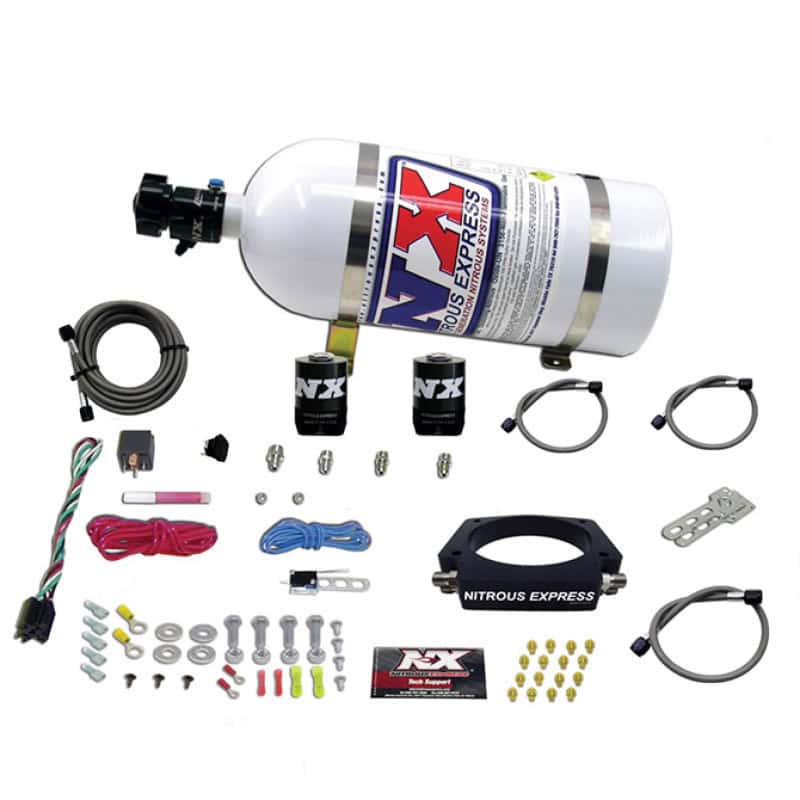 Nitrous Express — Nitrous Express GM LS 90mm Nitrous Plate Kit (50-400HP) w/10lb Bottle
Injection System Kit
N2OSys - view 3