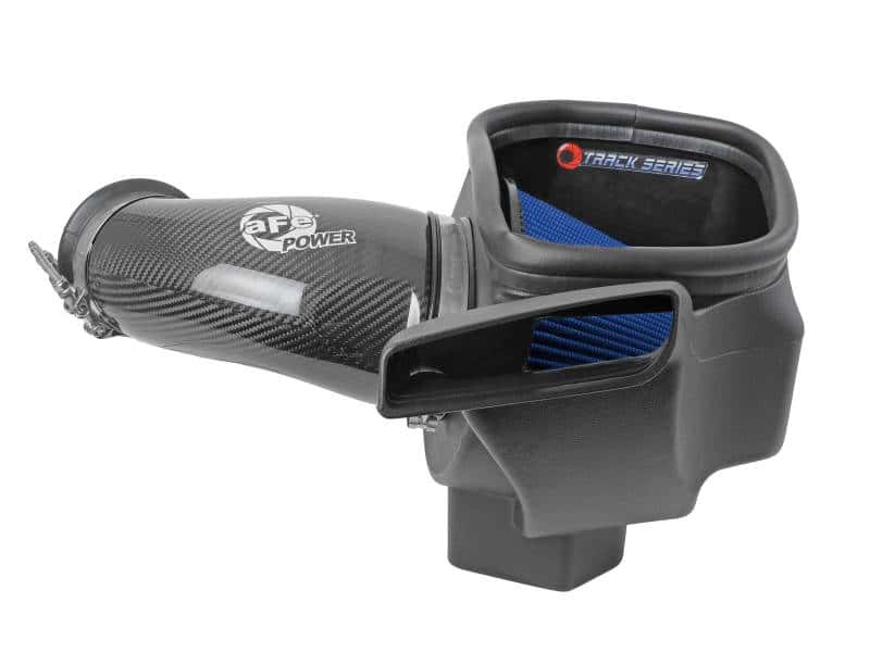 aFe — aFe 12-21 Jeep Grand Cherokee 6.4L Track Series Carbon Fiber Cold Air Intake System w/Pro 5R Filter
Track Series Intake  - view 5