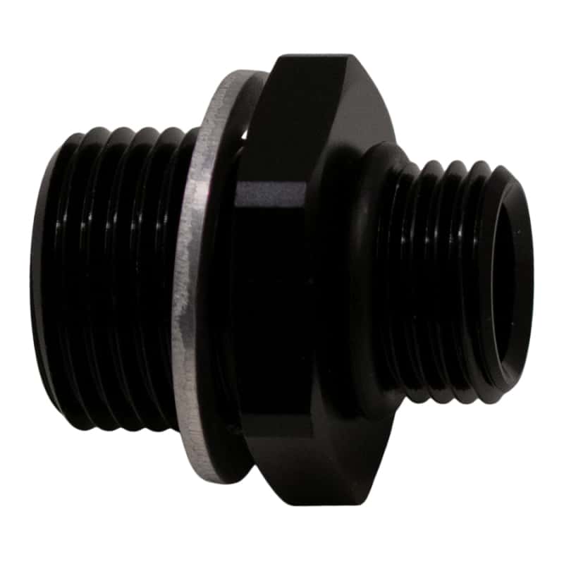 DeatschWerks — DeatschWerks 6AN ORB Male to M18 X 1.5 Metric Male (Incl O-Ring and Washer) - Anodized Matte Black
Lines & Fittings - view 1