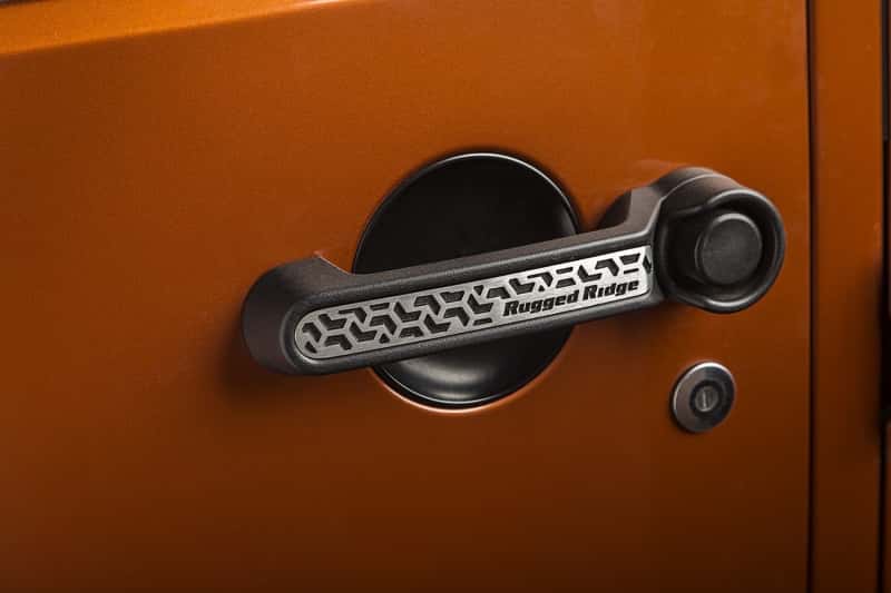 Rugged Ridge — Rugged Ridge Elite Dr Hndle Insert Contrast Tread4D 07-18 Jeep Wrangler JK
Door Handle Trim
OFFROAD_EXTERIOR - view 6