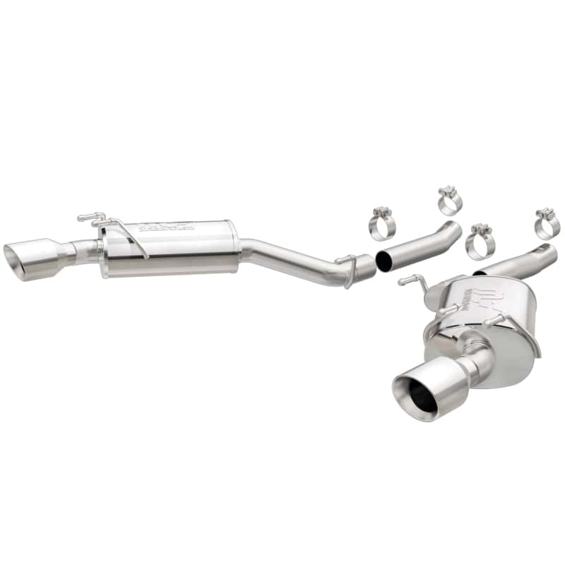 Magnaflow — MagnaFlow Axle-Back Stainless Dual Split 4in Polished Tips 10-15 Chevrolet Camaro Convert. 3.6L V6
Axle-Back
Cat-Back - view 31