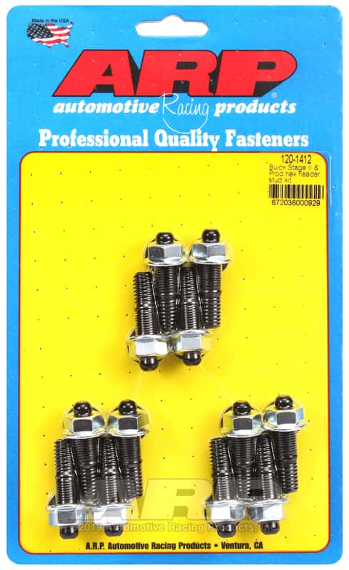 ARP — ARP Buick Stage II & Prod hex header stud kit - view 1
