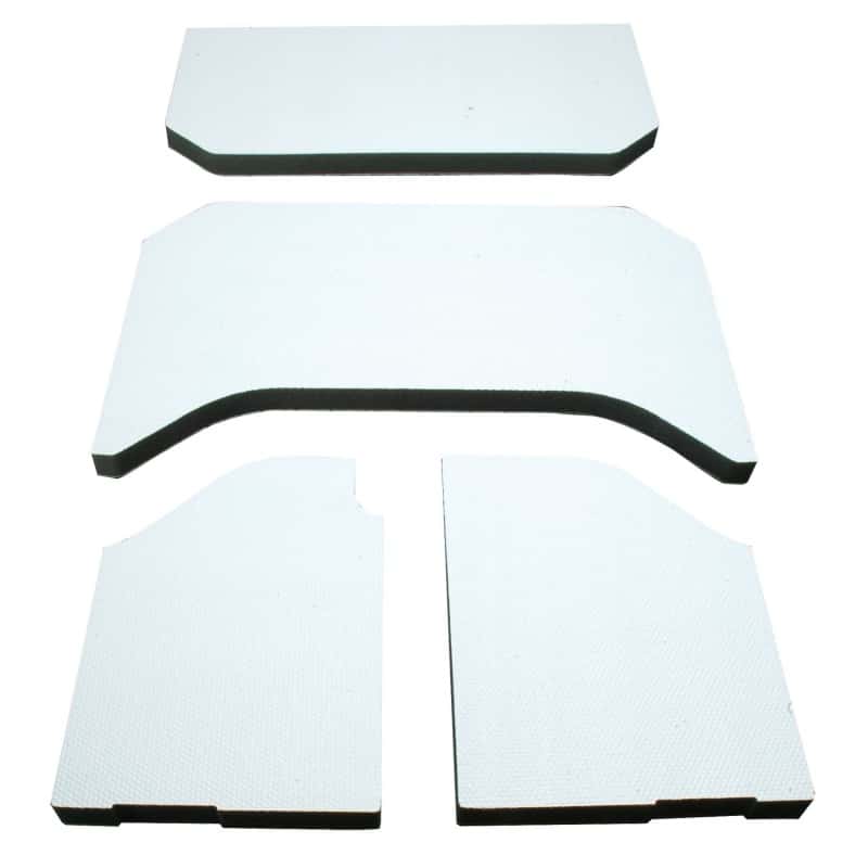DEI — DEI 07-10 Jeep Wrangler JK 4-Door Boom Mat Headliner - 4 Piece - White
Sound Dampening Kit - view 7