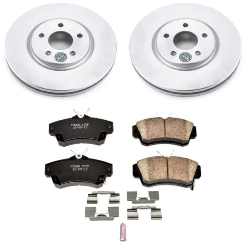 PowerStop — Power Stop 03-09 Chrysler PT Cruiser Front Z17 Evolution Geomet Coated Brake Kit - view 1