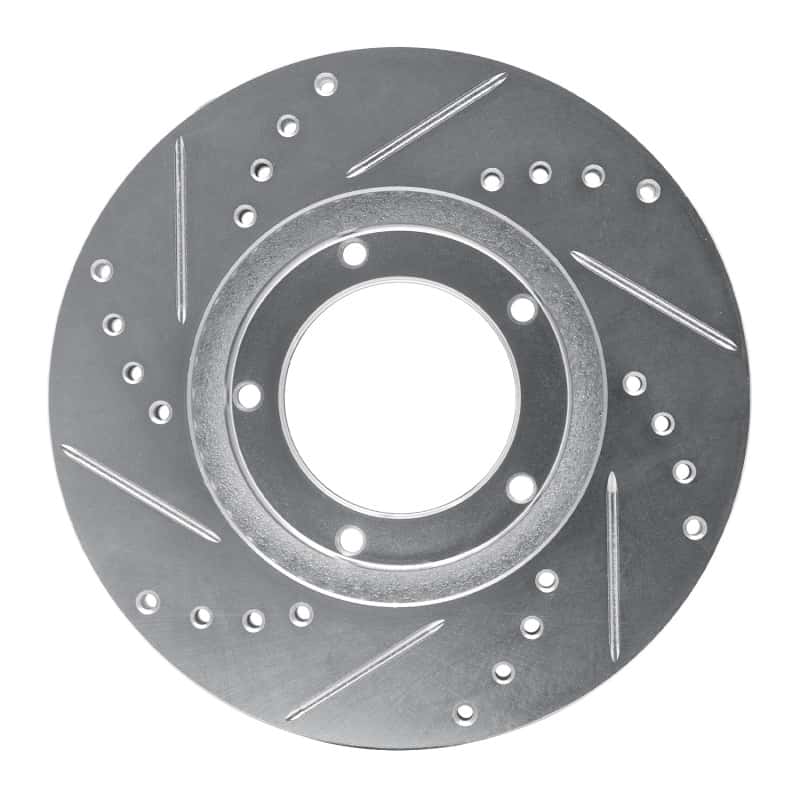 R1 Concepts — R1 84-95 Toyota Pickup Front Right Drilled & Slotted Silver Brake Rotor
R1 Brake Rotor Drill - view 5