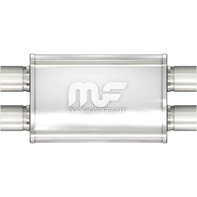 Magnaflow — MagnaFlow Muffler Mag SS 11X4X9 2.5 D/D
Straight Through - view 2