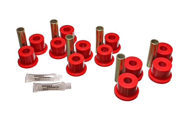 Energy Suspension — Energy Suspension GM 2 & 4 X Rear Spring Bushing - Red
Leaf Spring Bushing - view 4