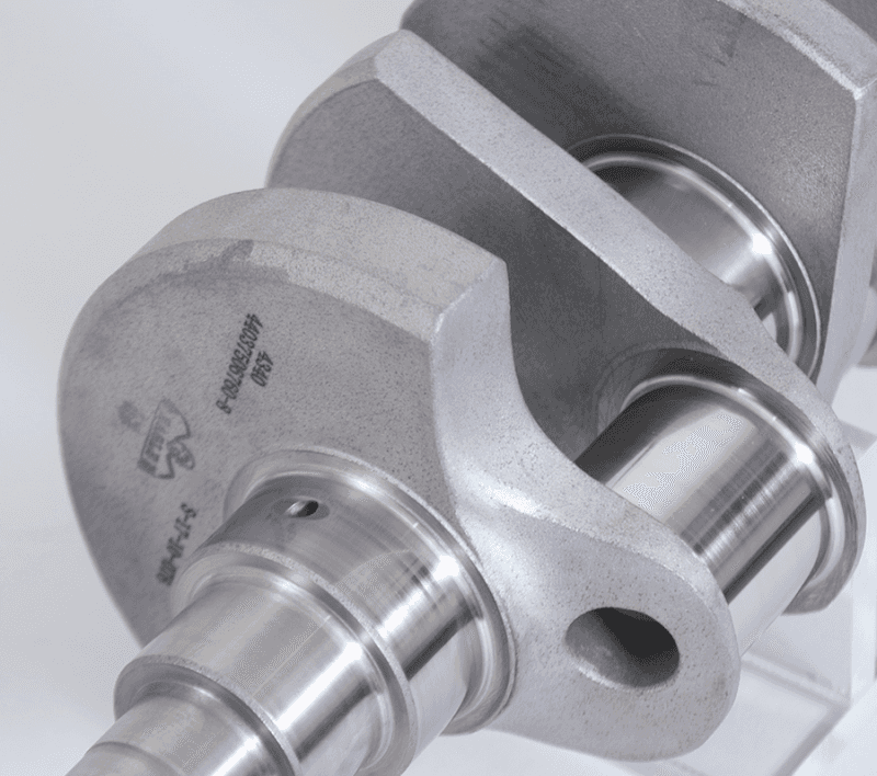 Eagle — Eagle Chrysler BB 8 Bolt Rear Flange 4.375in Stroke 2.200in Rod Journal Forged 4340 Steel Crankshaft
4340 Crank - view 6