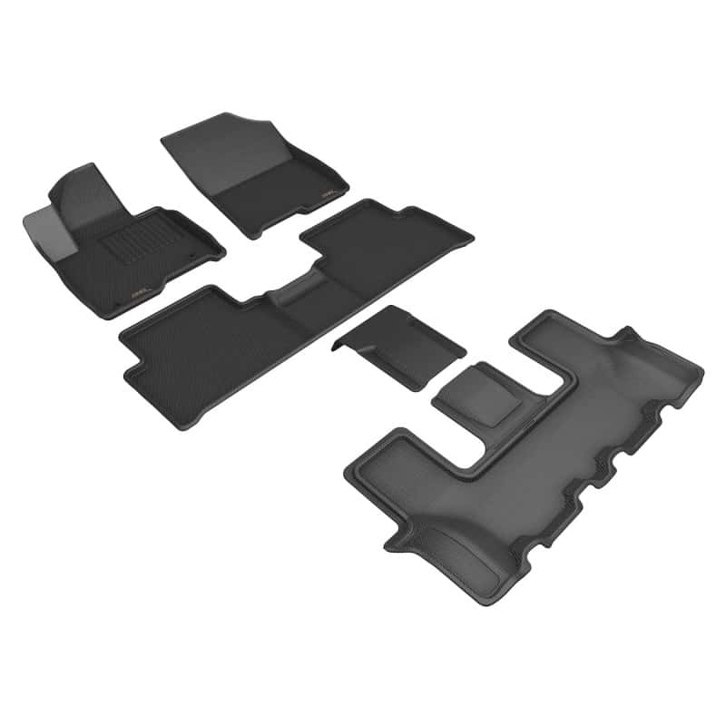 3D MAXpider — 3D MAXpider 22-23 Kia Sorento 6-Seats Kagu Floor Mat- Black R1 R2 R3
Floor Mat Set - view 1