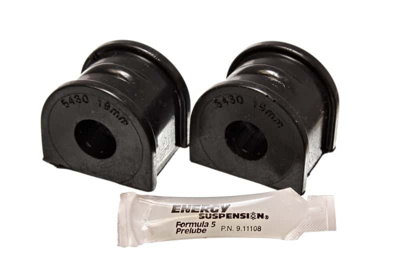 Energy Suspension — Energy Suspension 97-04 Chevy Corvette Black 19mm Rear Sway Bar Bushing Set - Reuse OE Brackets
Sway Bar Bushing Kit - view 1