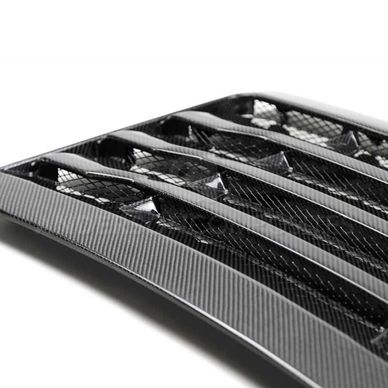 Anderson Composites — Anderson Composites 17-18 Ford Raptor Type-OE Carbon Fiber Hood Vent - view 4