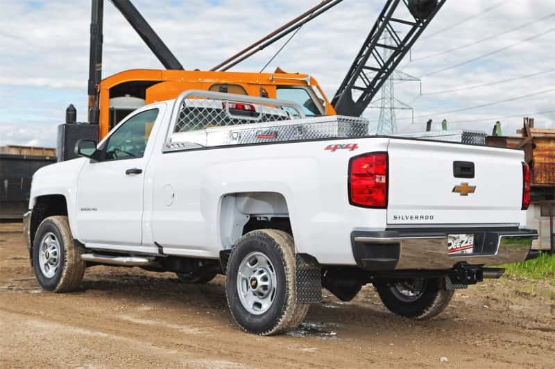 Dee Zee — Dee Zee 99-16 Ford SuperDuty Cargo Management Cab Rack - Aluminum Mesh
TrkCabProt/HeadRk - view 3