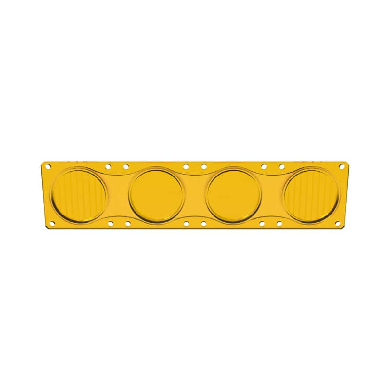 KC HiLiTES — KC HiLiTES FLEX ERA LED Performance Yellow Combo Lens for Light Bars - view 14