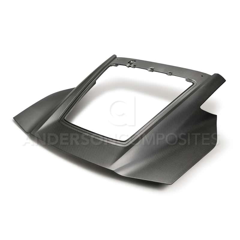 Anderson Composites — Anderson Composites 2014+ Chevrolet Corvette C7 Stingray/Z06 Dry Carbon Fiber Decklid - view 1