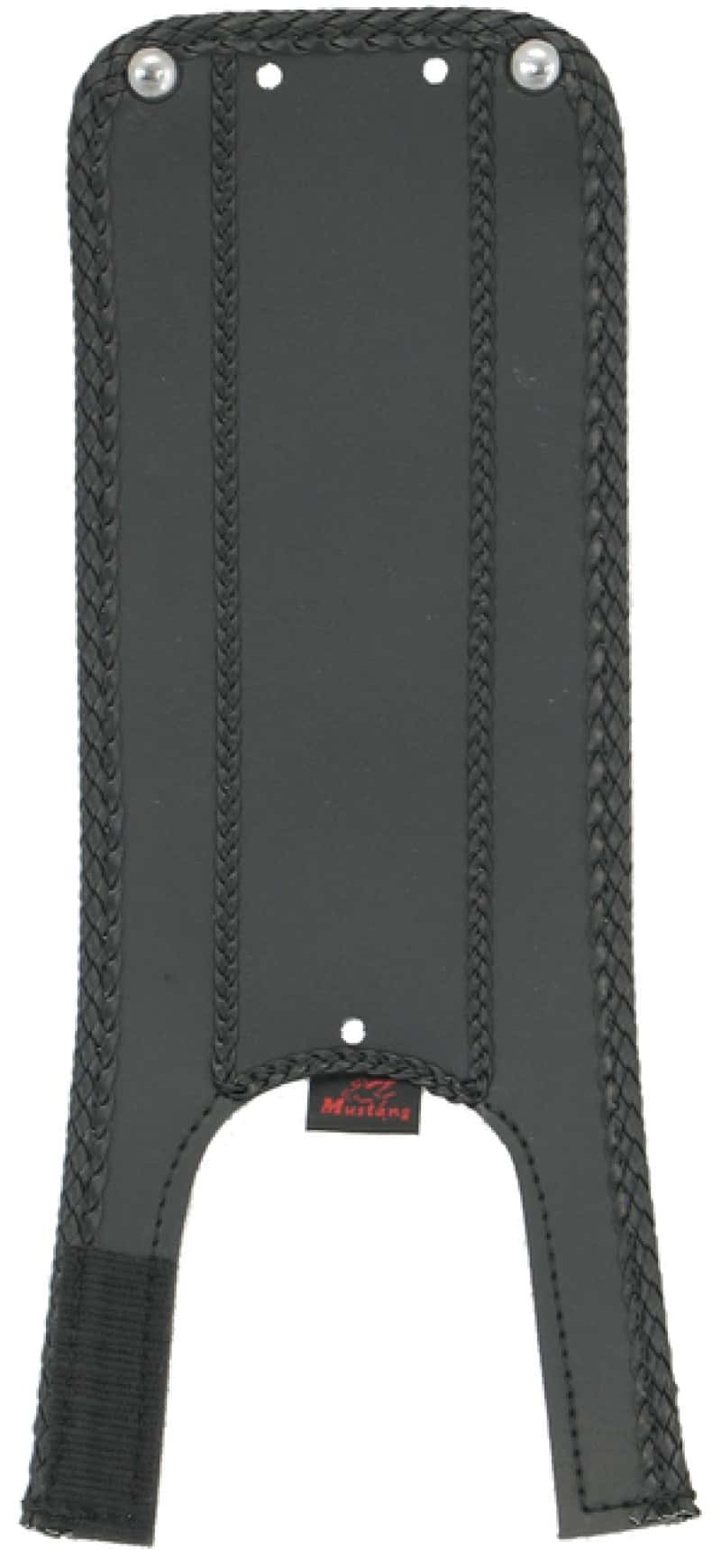 Mustang Motorcycle — Mustang 00-17 Harley Softail w/Square Dash Tank Bib - Black - view 1