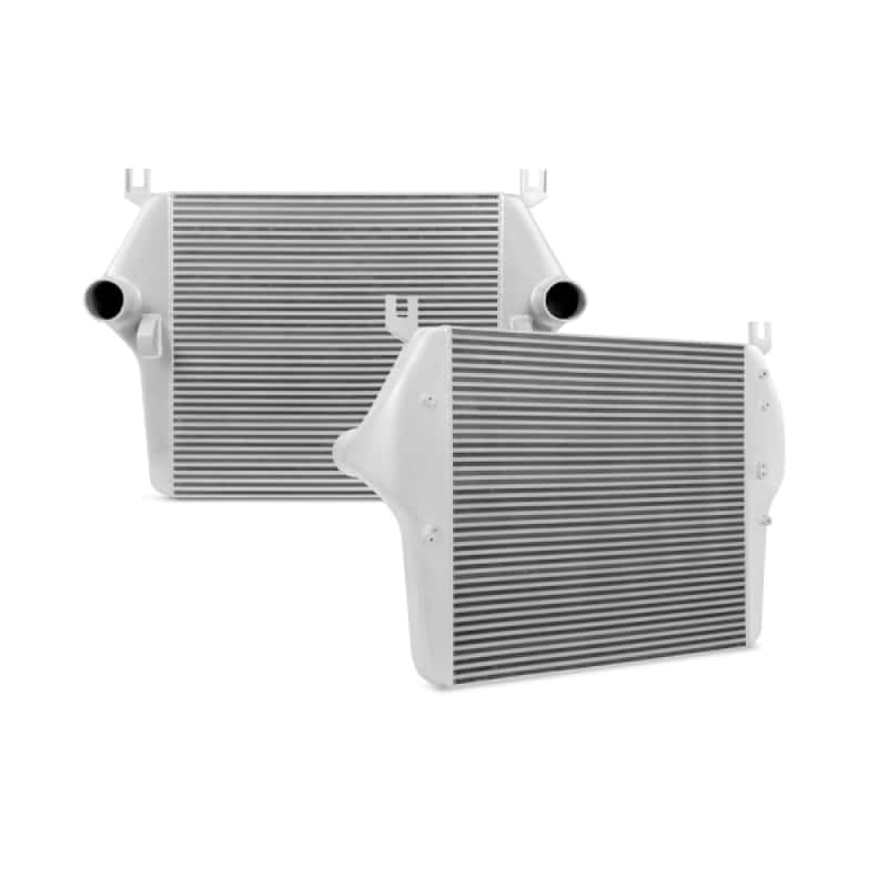 Mishimoto — Mishimoto 07.5-09 Dodge 6.7L Cummins Intercooler Kit w/ Pipes (Silver) - view 4
