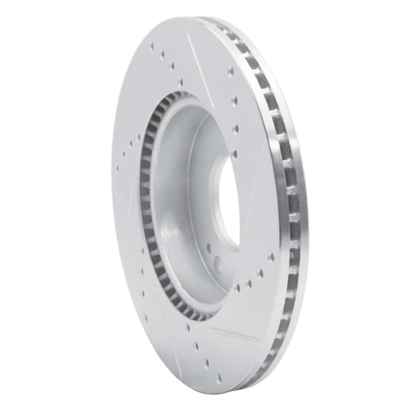 R1 Concepts — R1 10-11 Kia SOUL Front Left Drilled & Slotted Silver Brake Rotor
R1 Brake Rotor Drill - view 4