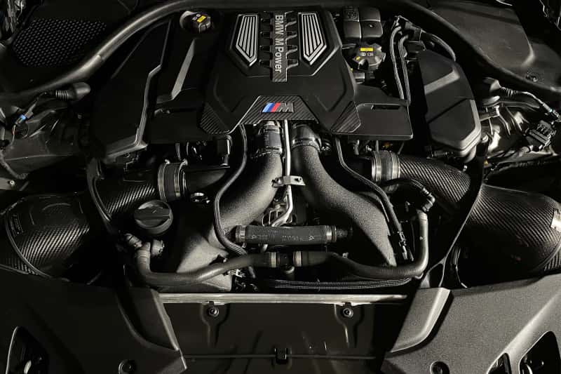 CSF — CSF 16-21 BMW M5 (F90) / 17-21 BMW M8 (F91/F92/F93) Twin Charge-Air-Cooler Set - Crinkle Black
CSF FI Air Cooler - view 16