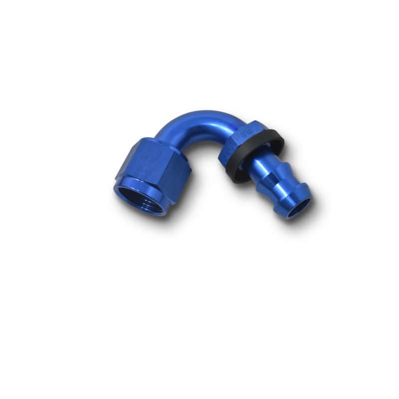 Russell — Russell Performance -6 AN Twist-Lok 120 Degree Hose End (9/16in Radius)
Hose Fitting - view 4
