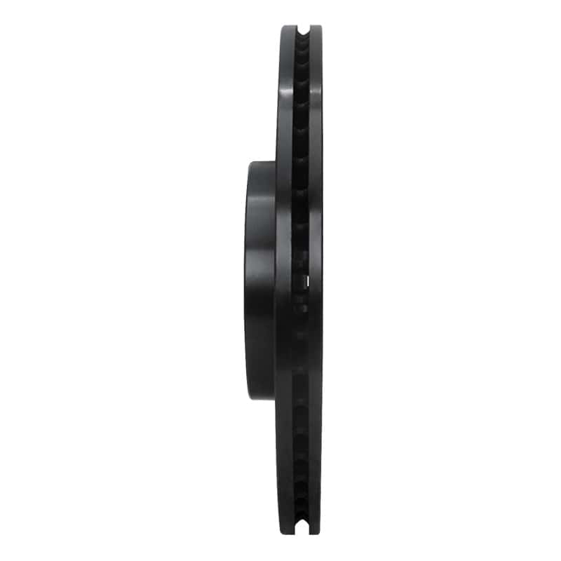 R1 Concepts — R1 04-11 Mazda RX-8 Front Right Drilled & Slotted Black Brake Rotor
R1 Brake Rotor Drill - view 3