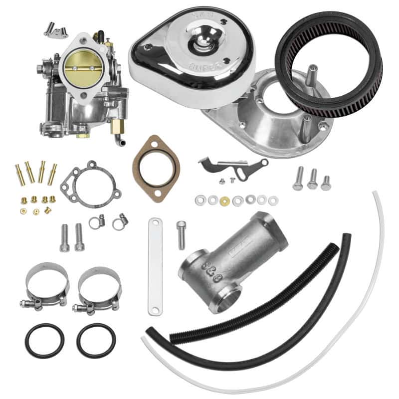S&S Cycle — S&S Cycle 55-65 BT Models Super E Carburetor Kit - Standard Tanks - view 2