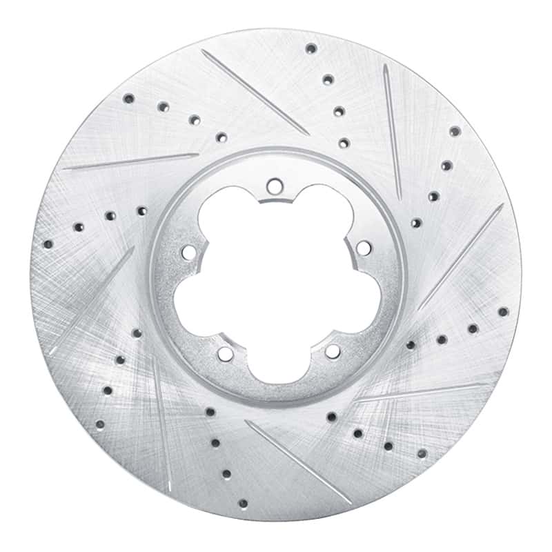 R1 Concepts — R1 14-19 Ford Transit-150 Front Right Drilled & Slotted Silver Brake Rotor
R1 Brake Rotor Drill - view 1