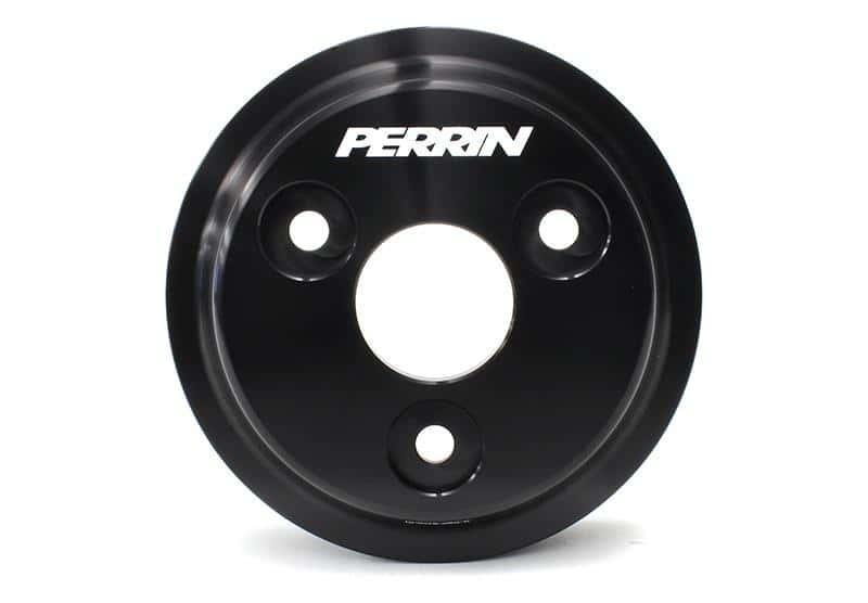 Perrin Performance — PERRIN 15-21 Subaru WRX / 18-20 Crosstrek / 14-18 FXT Lightweight Water Pump Pulley - Blk - view 1