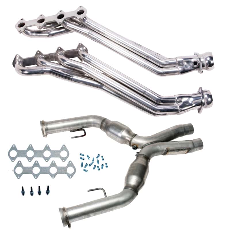 BBK — BBK 05-10 Ford Mustang GT 1 5/8 Long Tube Headers w/High Flow Catted X-Pipe (Silver Ceramic)
Exhaust Header
Exhaust Kit - view 1