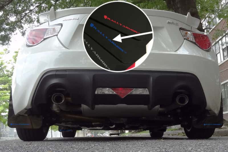 Rally Armor — Rally Armor 13-17 Subaru BRZ/Toyota FR-S Black UR Mud Flap w/Blue Logo
Mud Flap - view 2