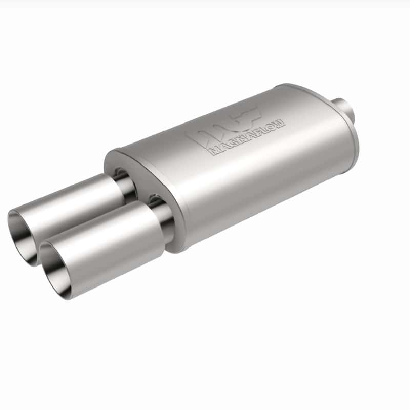 Magnaflow — MagnaFlow Muffler W/Tip Mag SS 14X5X8 2.25/3.
Straight Through - view 8