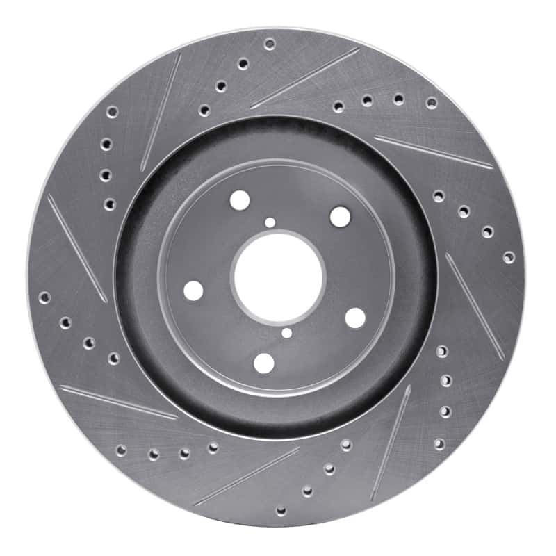 R1 Concepts — R1 19-24 Subaru Forester Front Right Drilled & Slotted Silver Brake Rotor
R1 Brake Rotor Drill - view 5