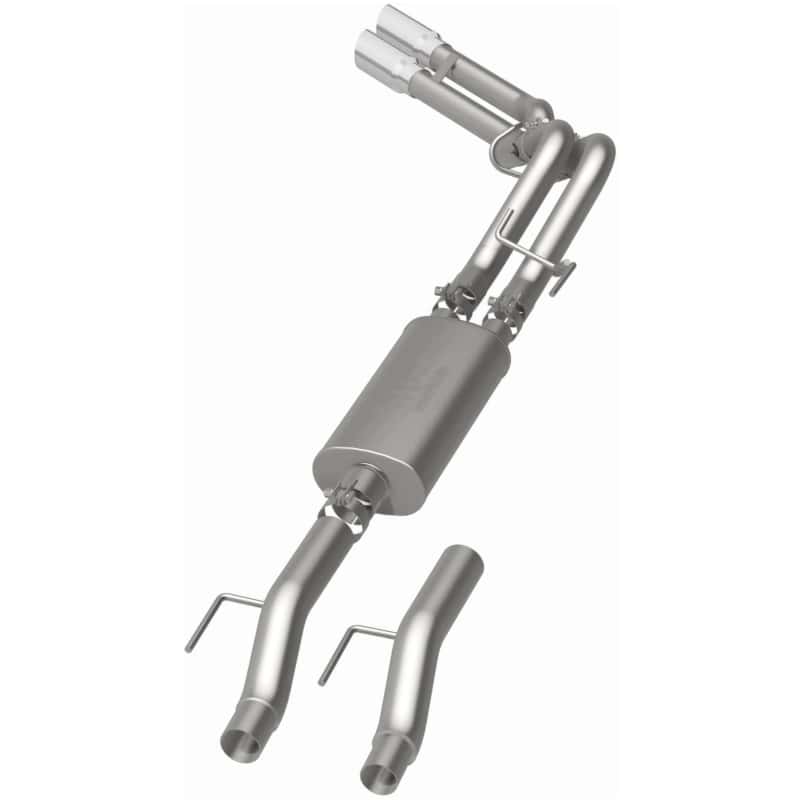 Magnaflow — Magnaflow 15-21 Ford F-150 Street Series Cat-Back Performance Exhaust System- SS Polished Rear Exit - view 4