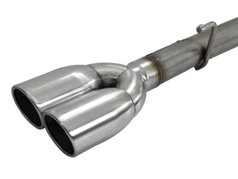 aFe — aFe Gemini XV 3in 304 SS Cat-Back Exhaust w/ Cutout 19-21 GM Silverado/Sierra 1500 V8- w/ Black Tips
Cat-Back Exhaust - view 3