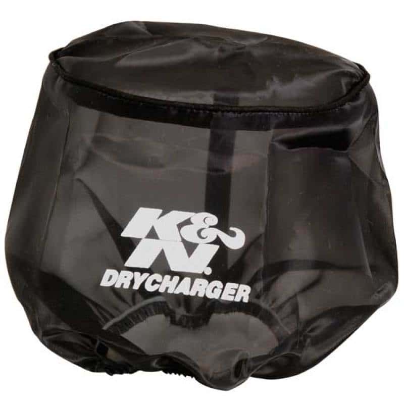 K&N Engineering — K&N Drycharger Round Tapered Black Filter Wrap - view 2