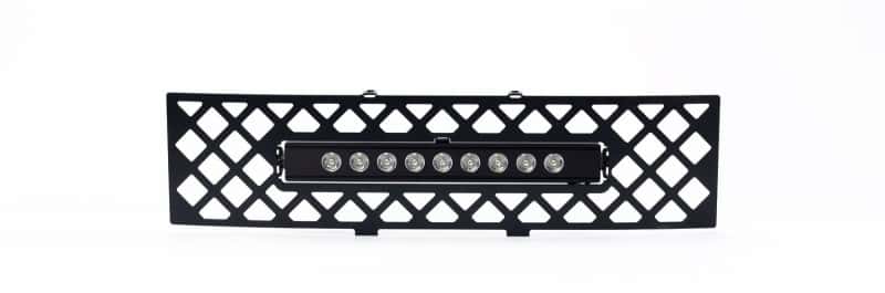 Putco — Putco 11-14 Ford F-150 - EcoBoost Bumper Grille Insert - Black SS Diamond w/ 10in Luminix Light Bar
BmprValanceGrilleIns - view 1