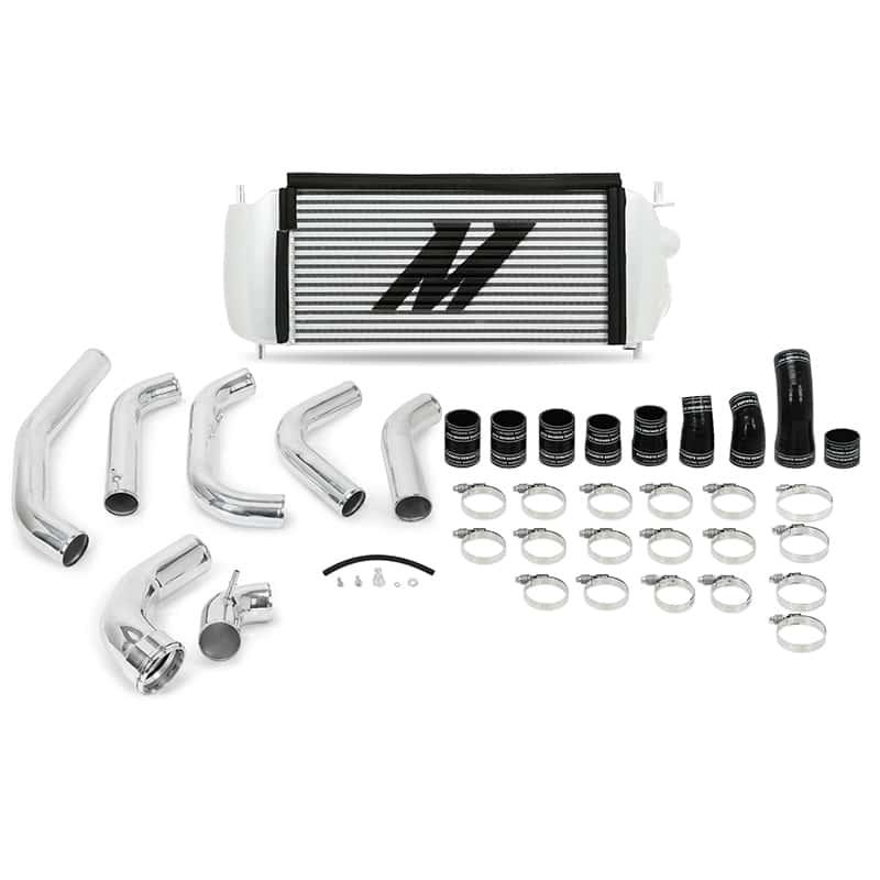 Mishimoto — Mishimoto 15-16 Ford F-150 EcoBoost 3.5L Silver Performance Intercooler Kit w/ Polished Pipes - view 1