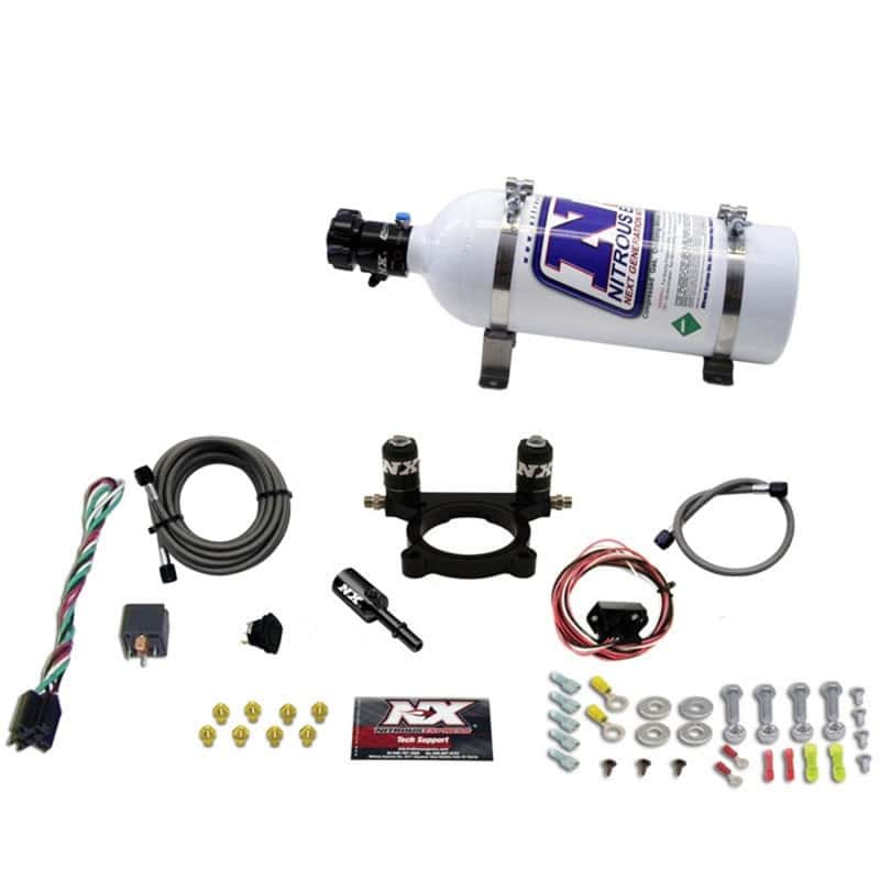 Nitrous Express — Nitrous Express 13-16 Dodge Dart 2.0L Nitrous Plate Kit (35-100HP) w/5lb Bottle
Injection System Kit
N2OSys - view 1