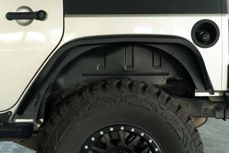 DV8 Offroad — DV8 Offroad 07-18 Jeep Wrangler JK Slim Fender Flares
Jeep Fender Flares - view 6