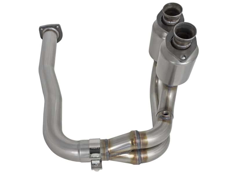 aFe — aFe Power Direct Fit Catalytic Converter Replacements Front 00-03 Jeep Wrangler (TJ) I6-4.0L
Catalytic Converter - view 2