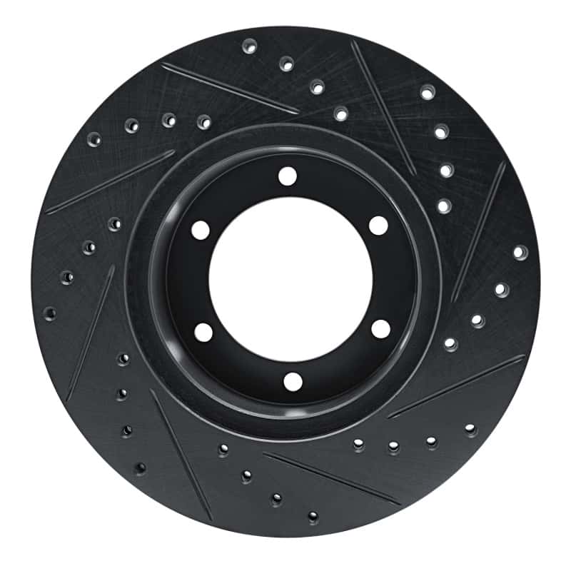 R1 Concepts — R1 1986-1995 Toyota 4Runner Front Left Drilled & Slotted Black Brake Rotor
R1 Brake Rotor Drill - view 5