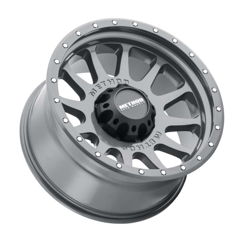 Method Wheels — Method MR605 NV 20x10 -24mm Offset 8x170 124.9mm CB Gloss Titanium Wheel - view 3