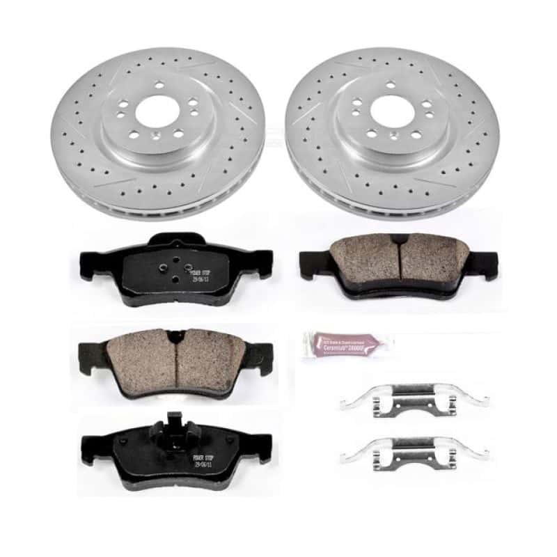 PowerStop — Power Stop 10-11 Mercedes-Benz ML450 Rear Z23 Evolution Sport Brake Kit - view 1