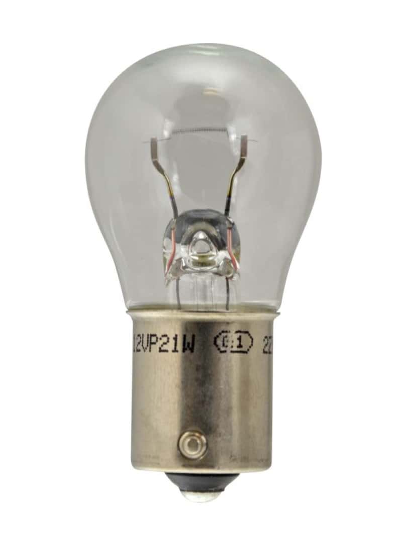Hella — Hella Bulb 7506 12V 21W BA15s S8
7506 Incan Bulb - view 1
