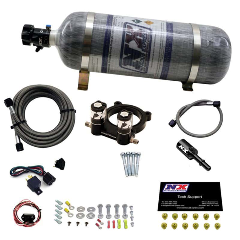 Nitrous Express — Nitrous Express Ford 2.3L Ecoboost Nitrous Plate Kit w/12lb Bottle
Injection System Kit
N2OSys - view 2