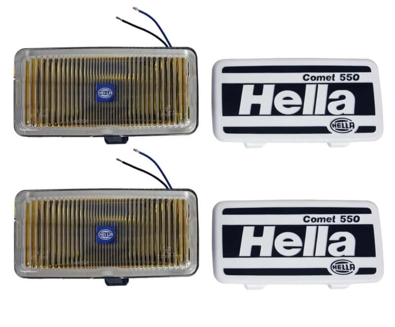 Hella — Hella 550 Series 55W 12V H3 Fog Lamp Kit - Amber
Fog Light Assembly - view 4