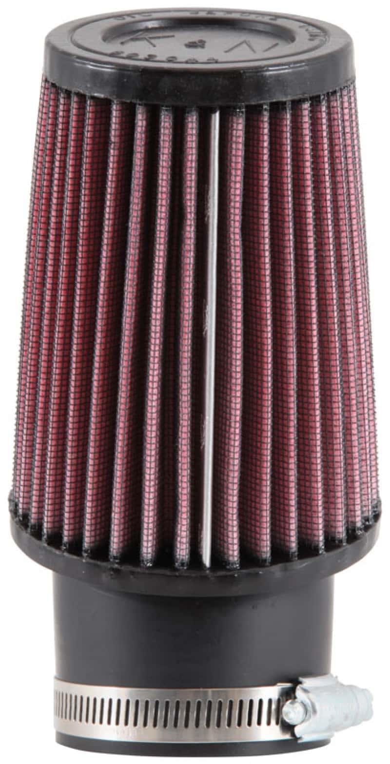 K&N Engineering — K&N 3.75 Inch OD 2.438 Inch ID 2 Inch Angled Flange 5 Inch H 3 Inch Top OD Round Tapered Univ
Clamp-on Air Filter - view 4
