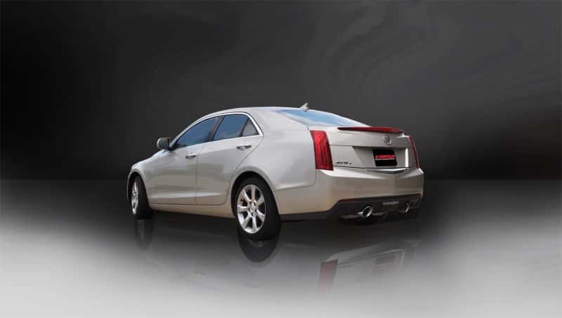 CORSA Performance — Corsa 2013-2019 Cadillac ATS Sedan 2.0L A/T Polished Sport Dual Rear Cat-Back Exhaust
Exhaust - view 6