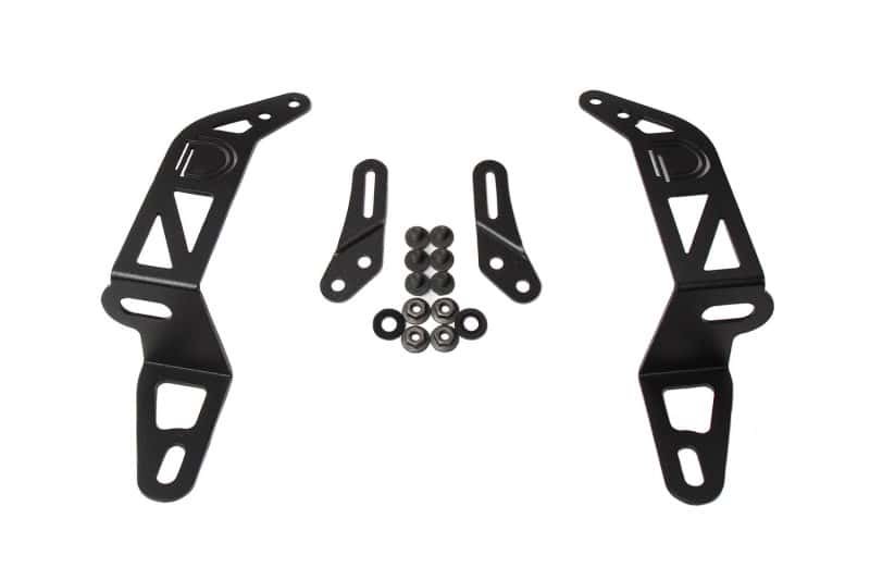 Diode Dynamics — Diode Dynamics 18-21 Jeep JL Wrangler/Gladiator SS30 Bumper Bracket Kit - view 1