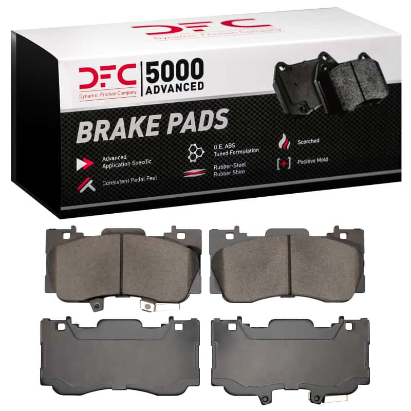 DFC — DFC 15-23 Ford Mustang Front 5000 Advanced Ceramic Brake Pads
DFC Brake Pad Set - view 1